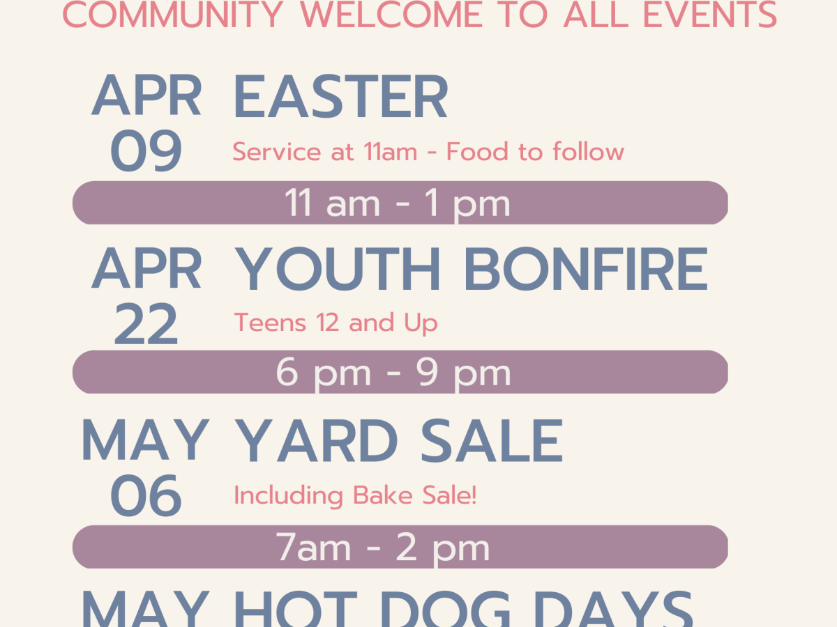 Upcoming Spring Events